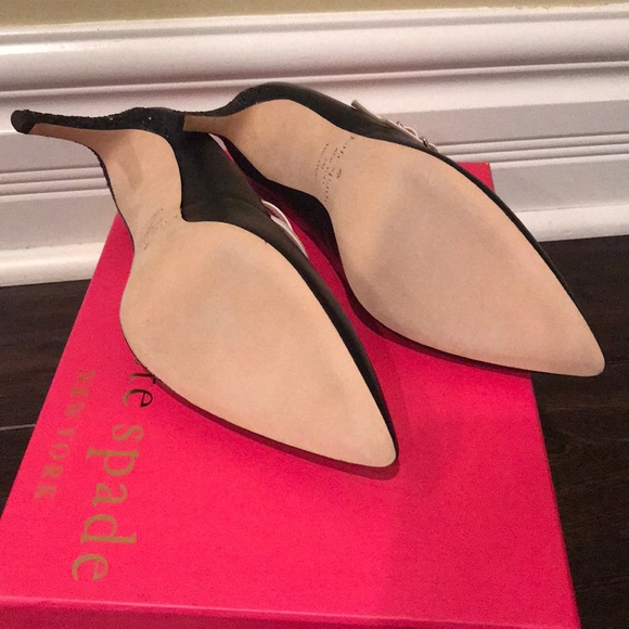 🌺HP🌺Kate Spade “Elpetha” Black Pump👠 - Picture 4 of 6